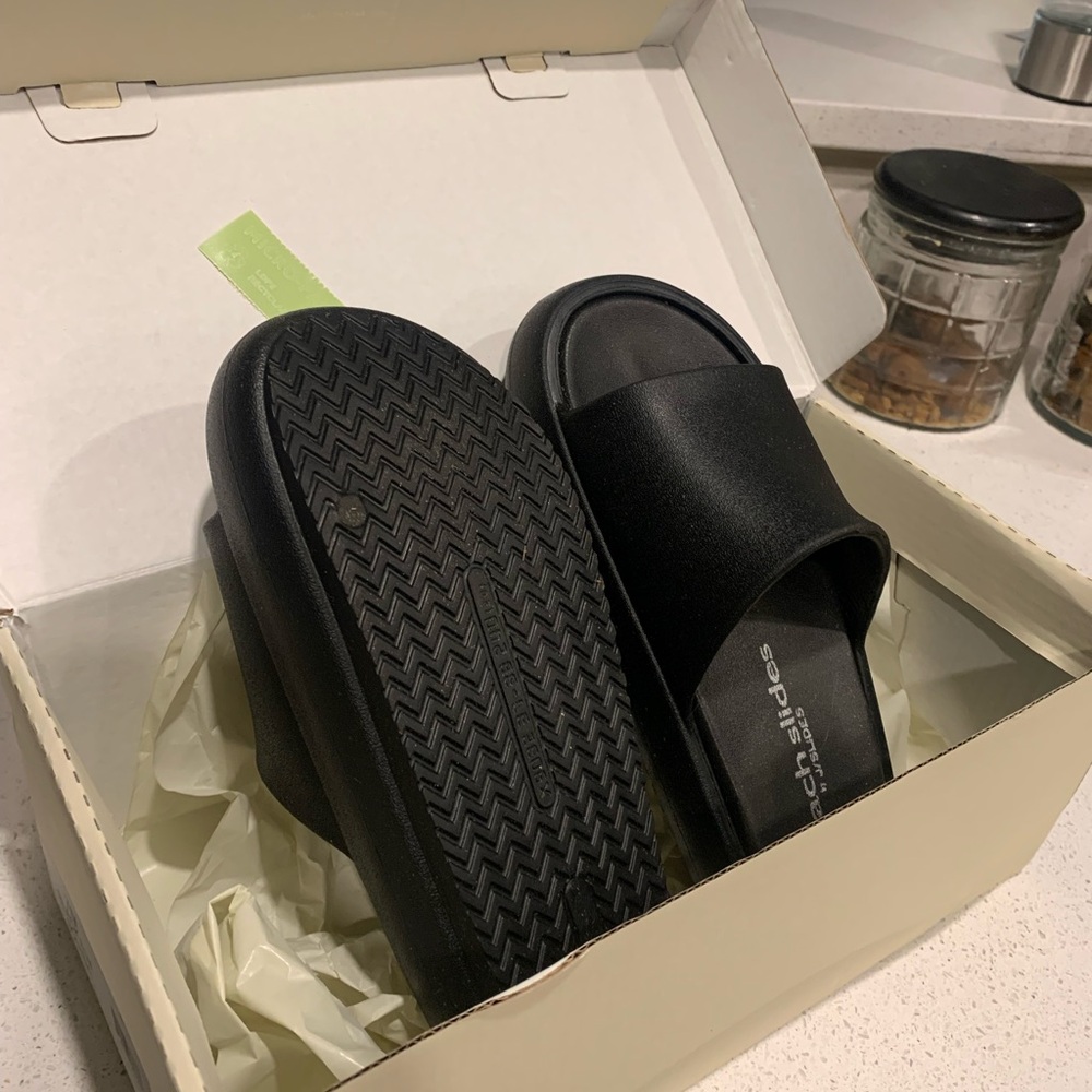 J Slides Black Beach Slides